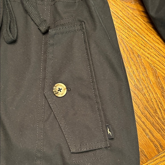 Hollister Heritage Collection Black Parka with Faux Fur Lining and Trim. Size S - Picture 8 of 12